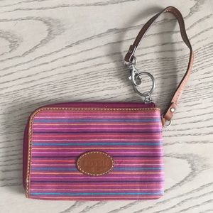 Fossil wristlet wallet